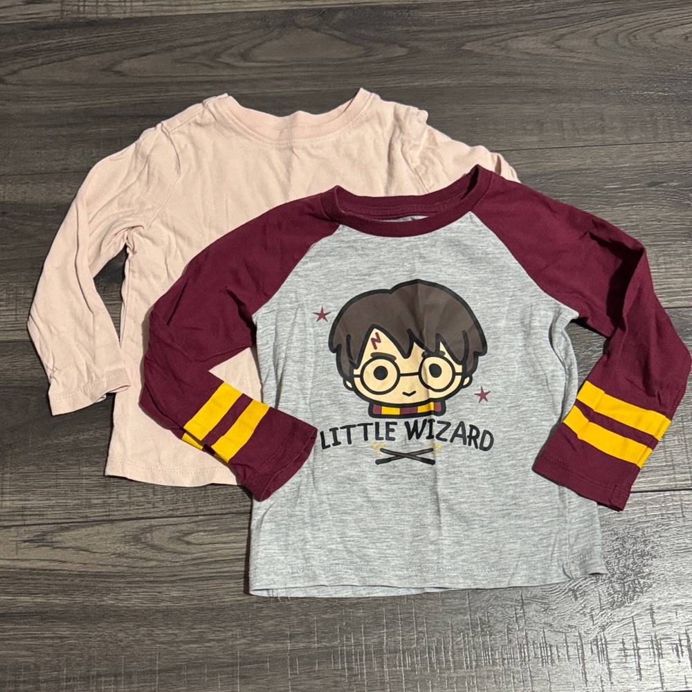 Old Navy Baby Pink Harry Potter Gray and Maroon Little Wizard